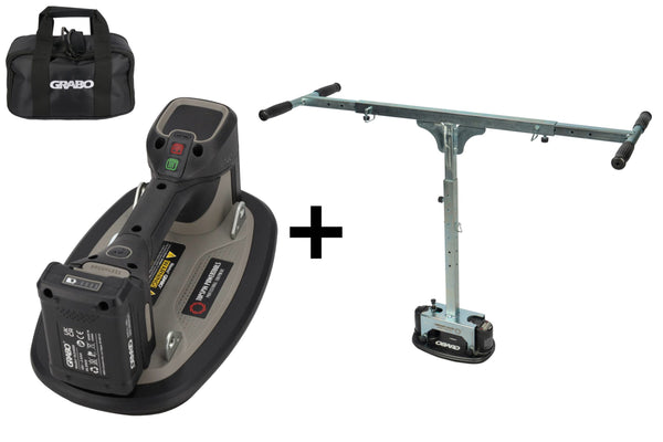 Grabo Pro Brushless in Tas – Complete set + T-Lift 120