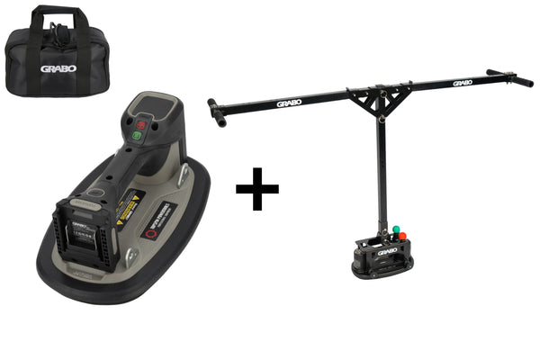 Grabo Pro Brushless in Tas – Tool Only set + Grabo Erguo T-Lift