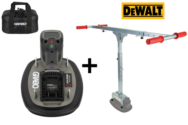 GRABO Pro Brushless DeWalt met GRABO T-Lift 120