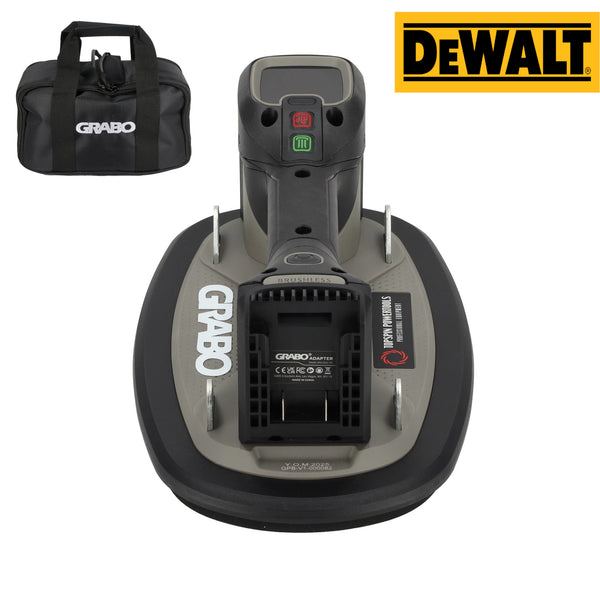 Grabo Pro Brushless in Tas - met DeWalt 18V Accu aansluiting