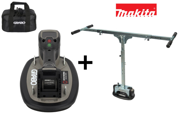 Grabo Pro Brushless in Tas - met Makita 18V Accu aansluiting + T-Lift 120
