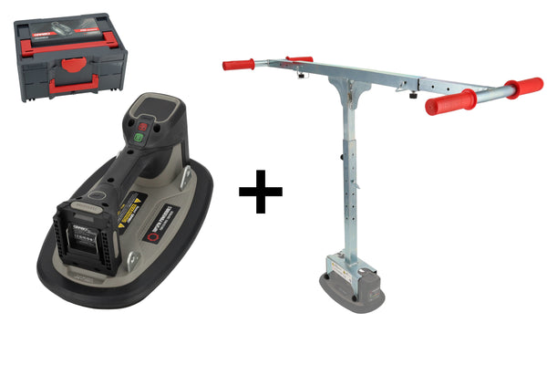GRABO Pro Brushless vacuümheffer in Tanos Systainer III koffer met GRABO T-Lift 120