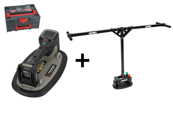Grabo Pro Brushless in Koffer – Tool Only set + Grabo Erguo T-Lift
