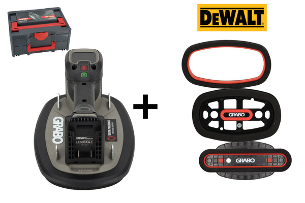 Grabo Pro Brushless in Koffer - met DeWalt 18V Accu aansluiting + Grabo Seal Deal