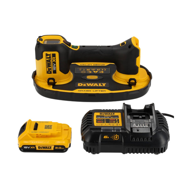 DeWalt Grabo DCE590N + DeWALT Accu 2.0 Ah DCB183 + DeWALT XR Acculader DCB116