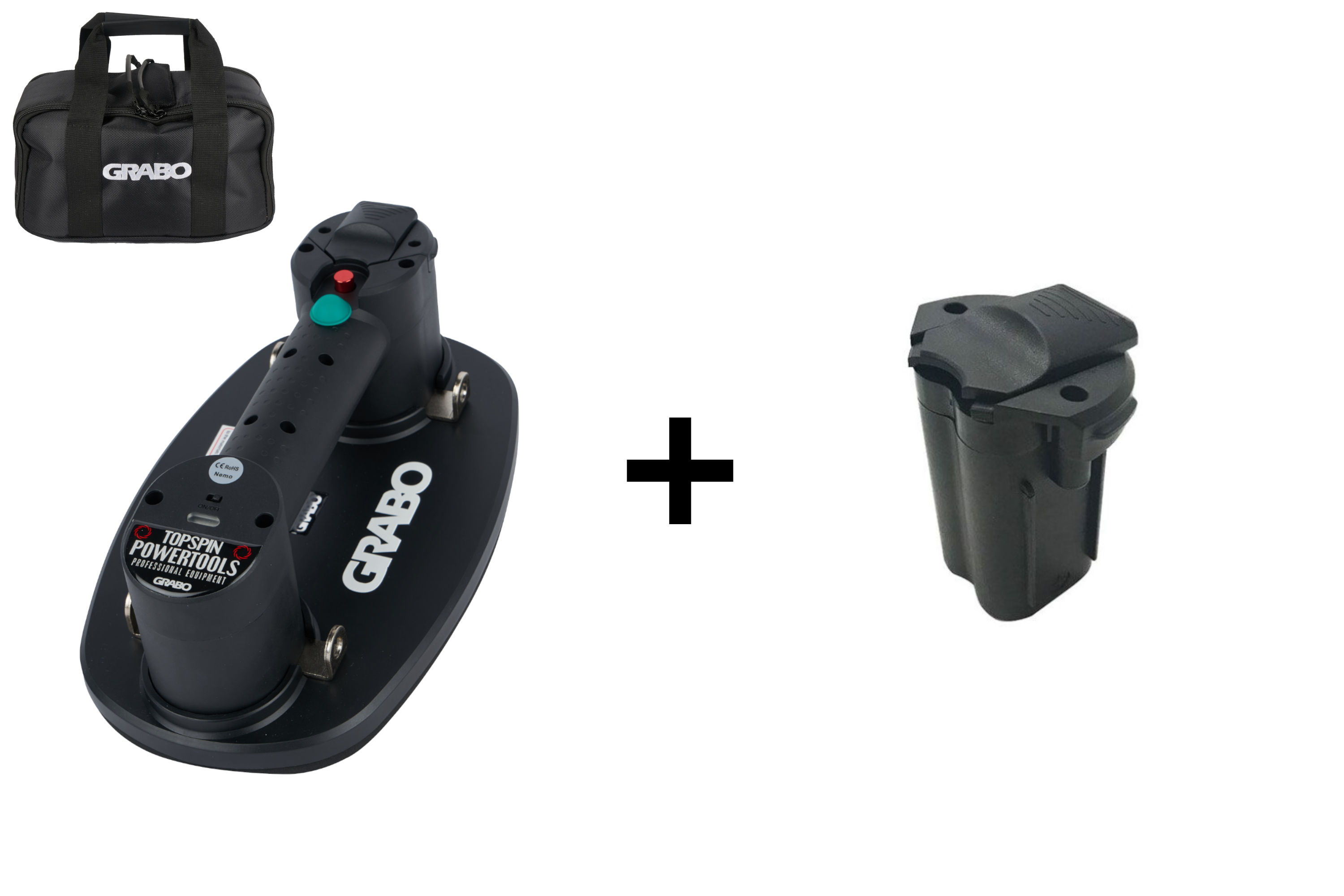 Nemo Grabo Plus in Tas + Extra Grabo Accu