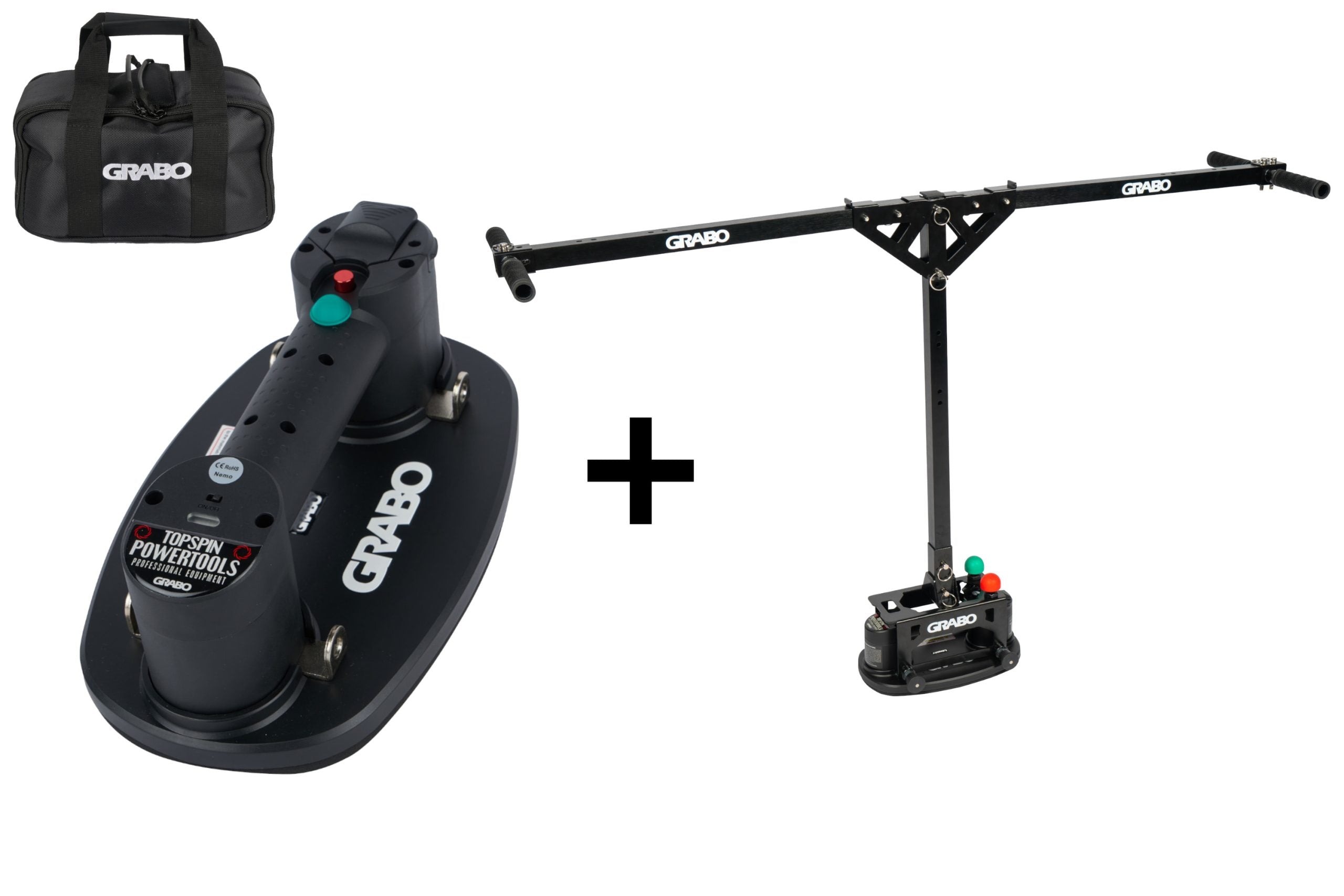 Nemo Grabo Plus in Tas + Grabo Erguo T-Lift