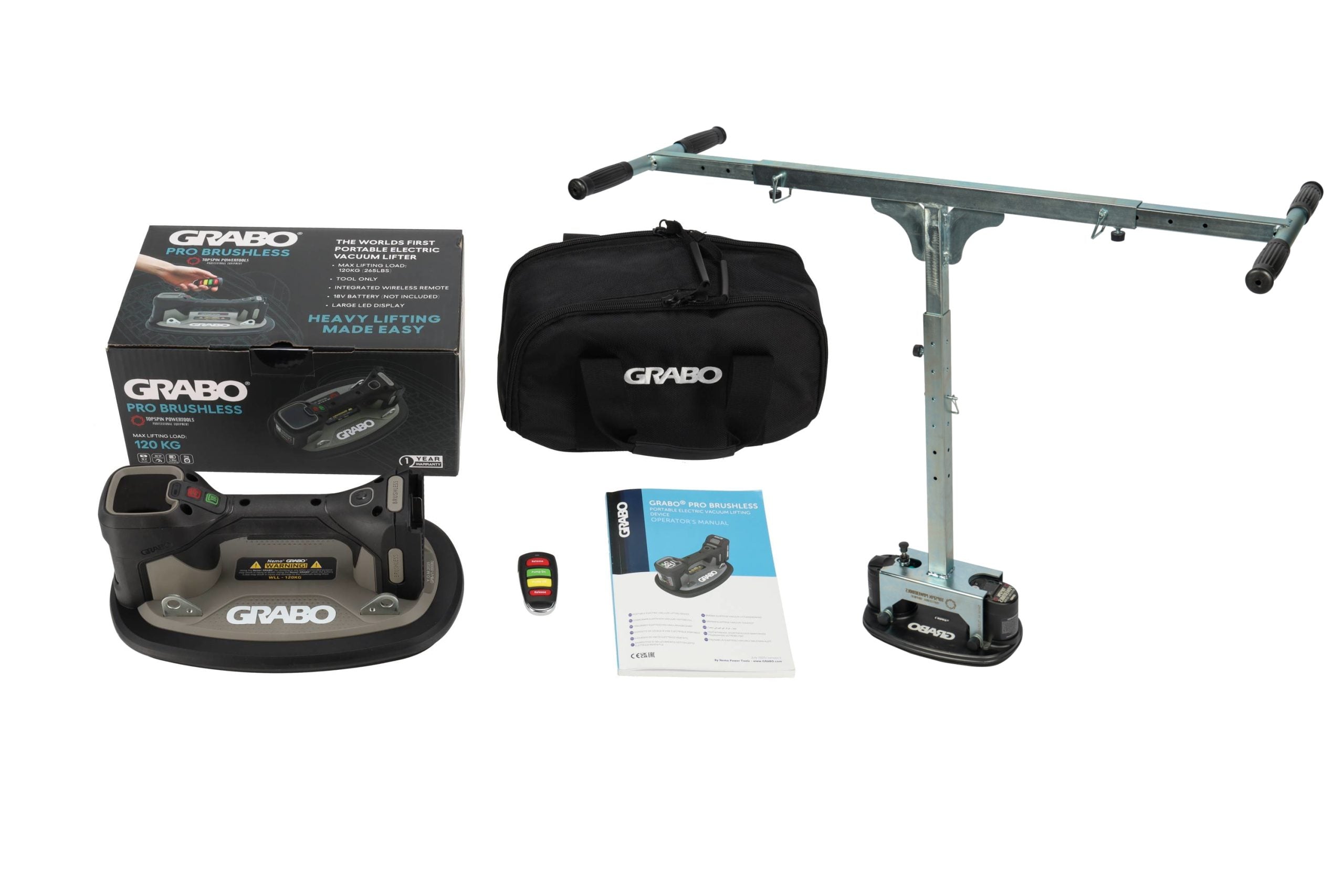 Grabo Pro Brushless in Tas – Tool Only set + T-Lift 120