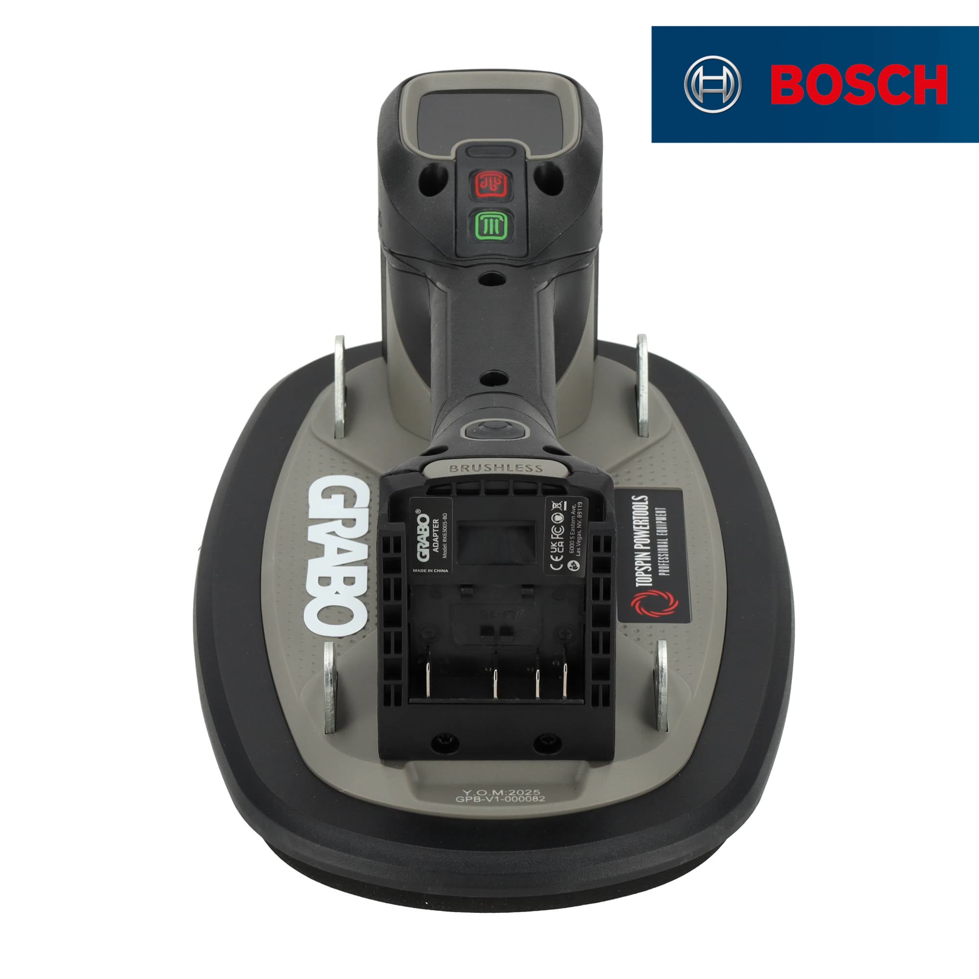 Grabo Pro Brushless Adapter voor Bosch Accu 18V