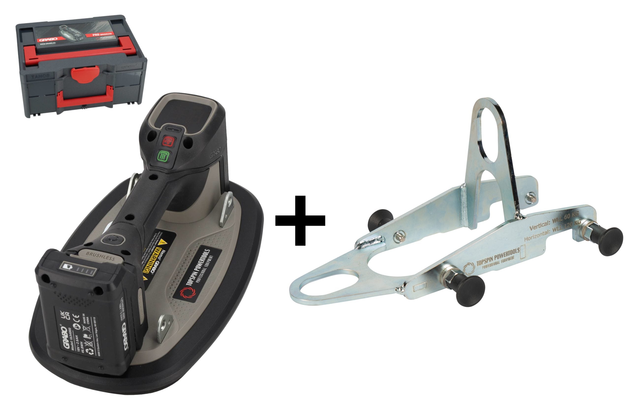 Grabo Pro Brushless in Koffer – Complete set + Hefoog V-120