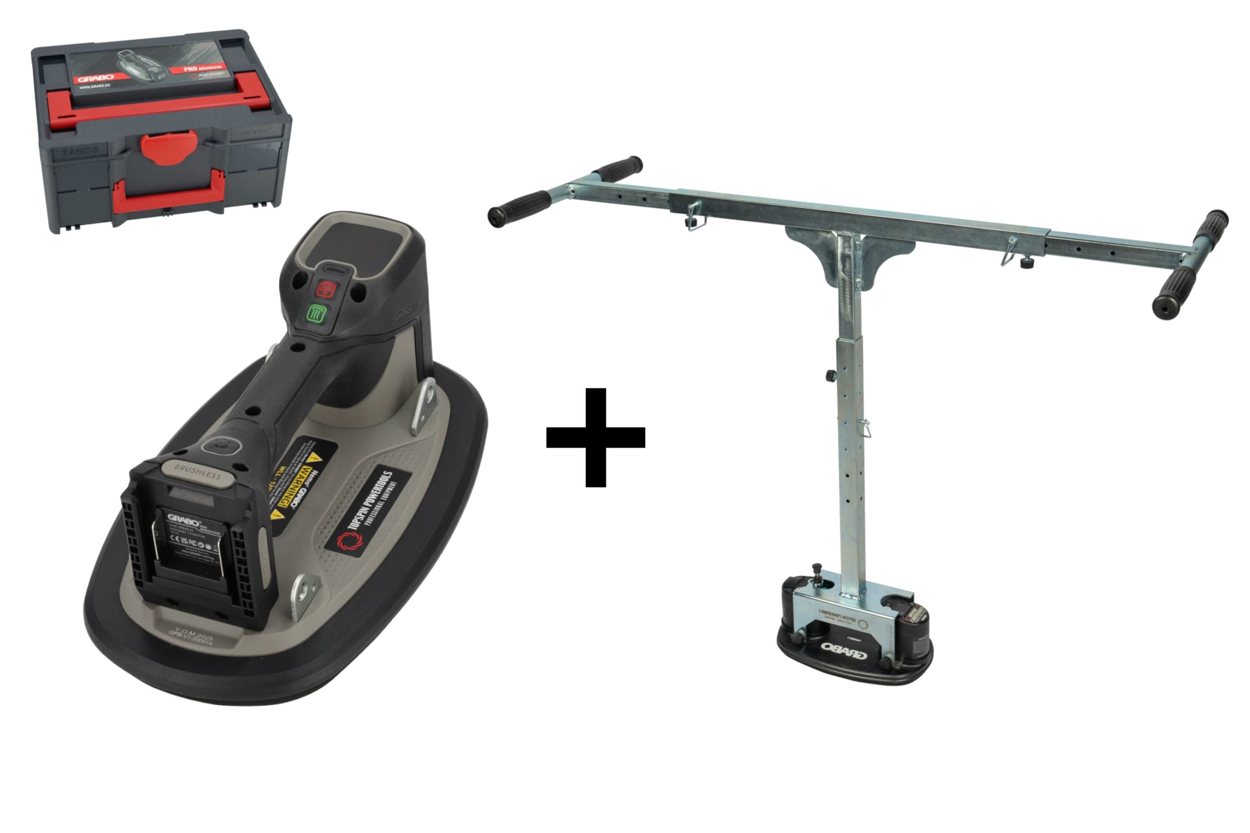 Grabo Pro Brushless in Koffer – Complete set + T-Lift 120