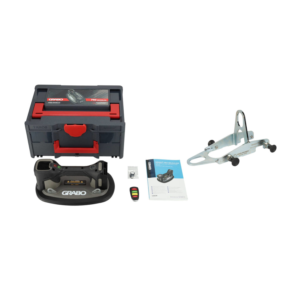 Grabo Pro Brushless in Koffer - met Makita 18V Accu aansluiting + Hefoog V-120