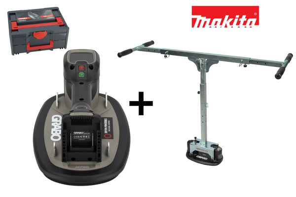Grabo Pro Brushless in Koffer - met Makita 18V Accu aansluiting + T-Lift 120