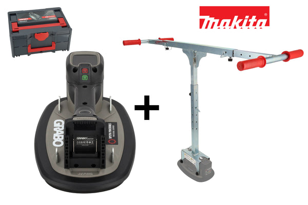 GRABO Pro Brushless Makita met GRABO T-Lift 120