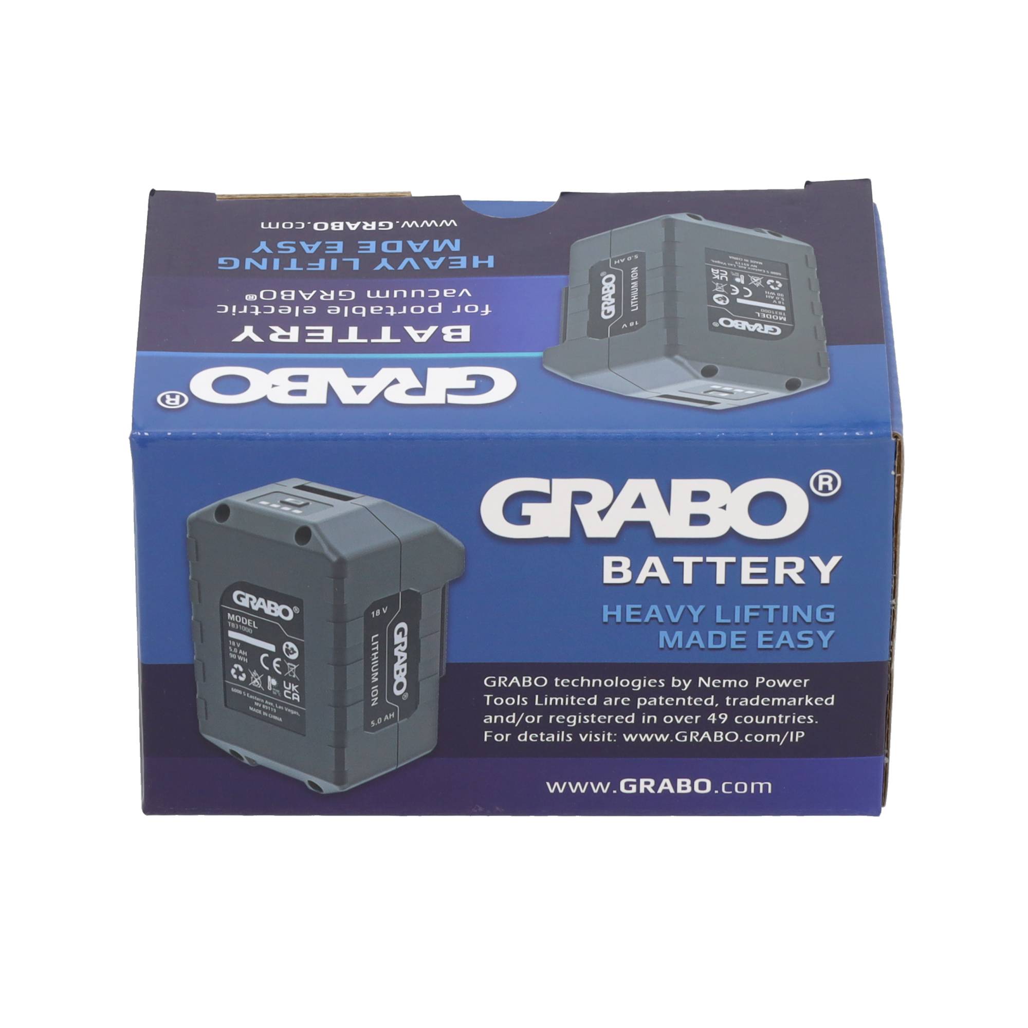 Grabo High Flow Accu - 18V