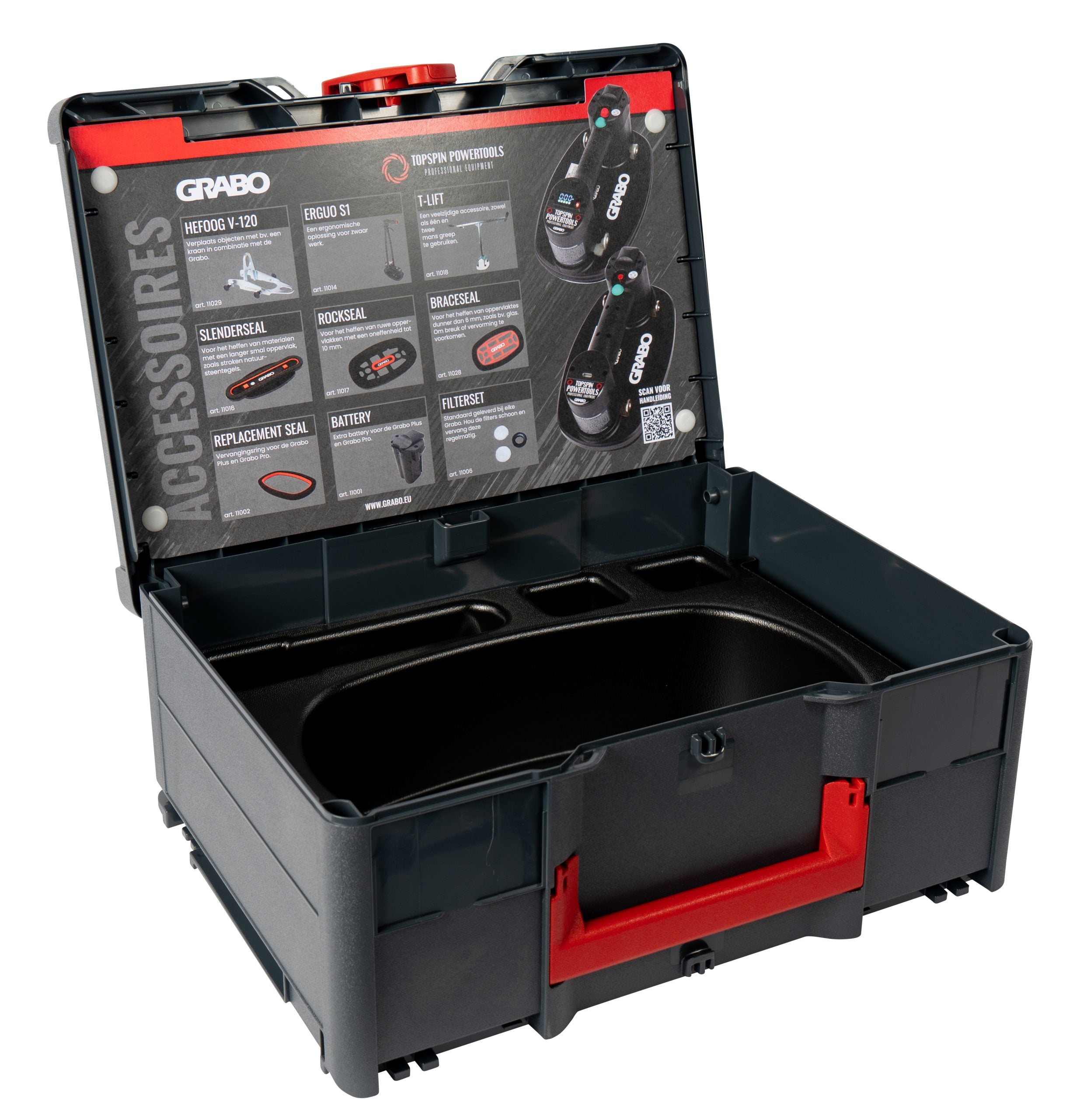 Grabo Pro in Systainer + T-Lift 120