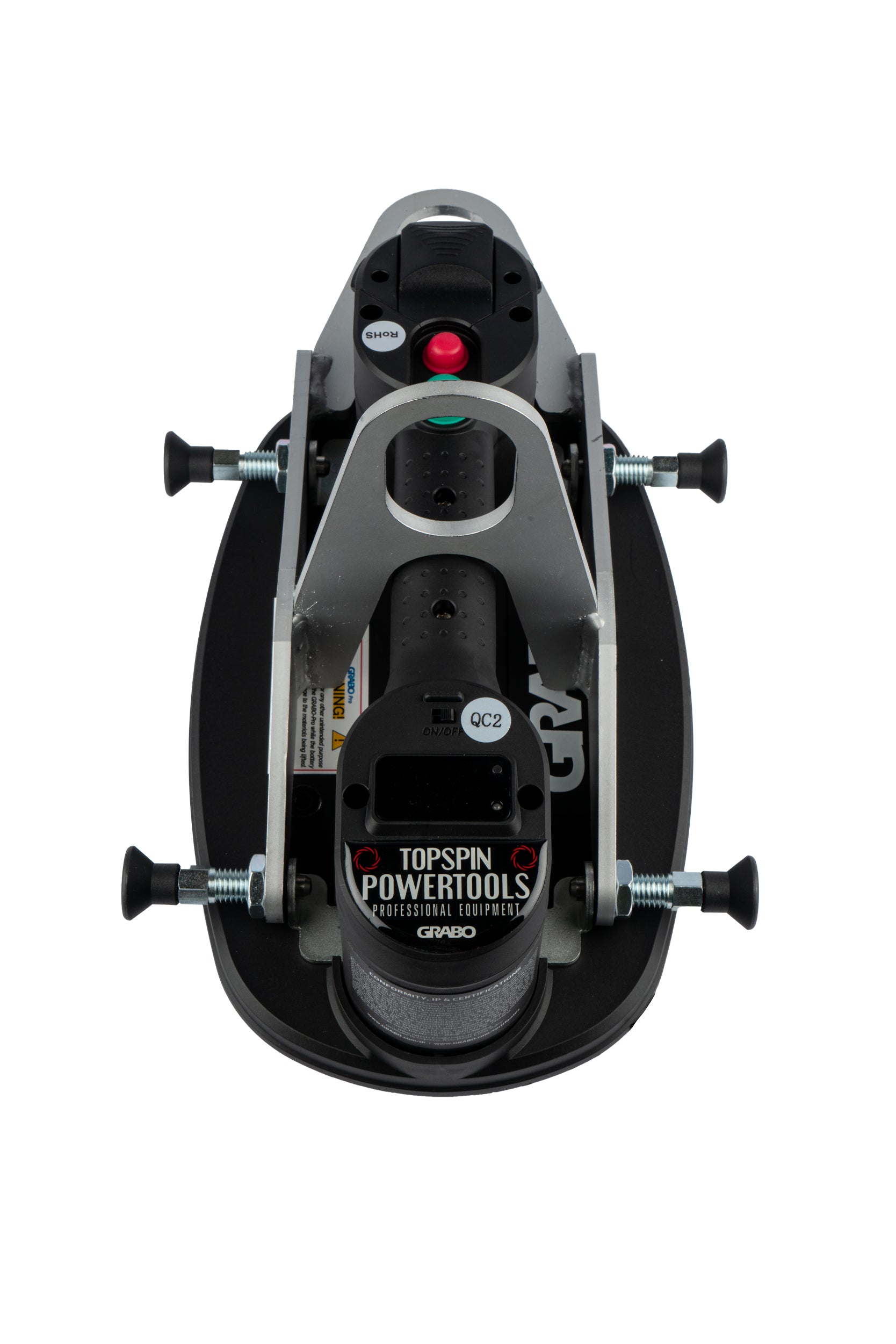Grabo Pro in Tas + Hefoog V-120