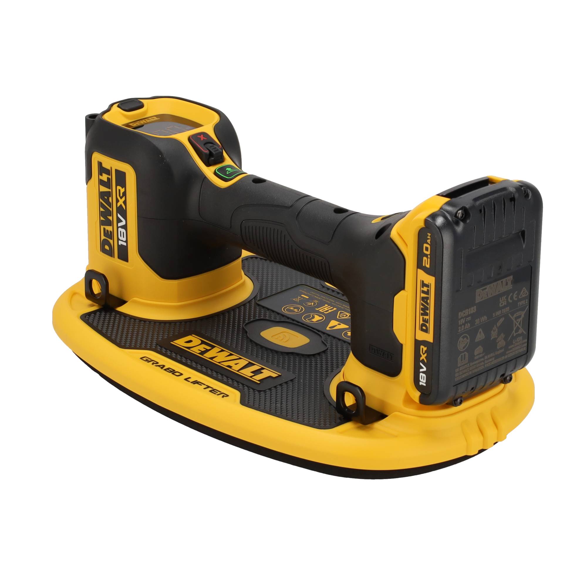 DeWalt Grabo DCE590N + DeWALT Accu 2.0 Ah - DCB183
