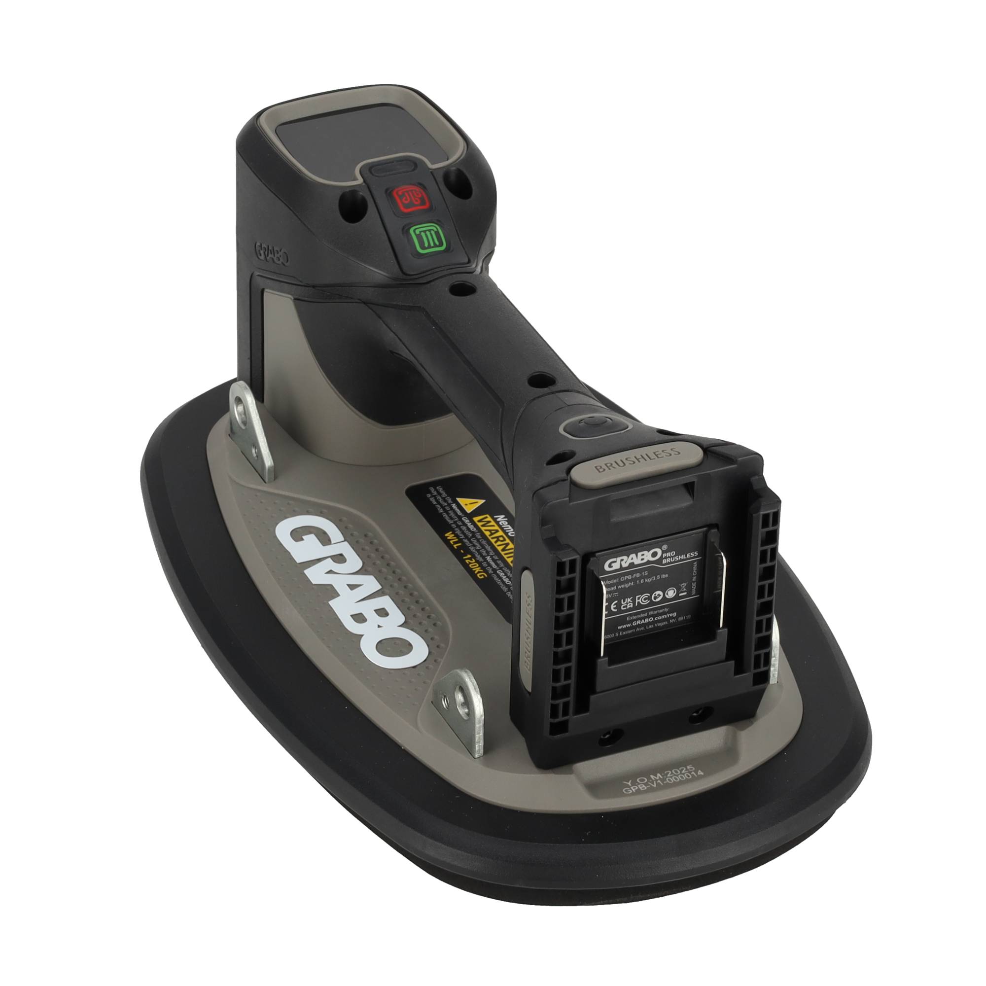 Grabo Pro Brushless in Tas – Tool Only set + Hefoog V-120
