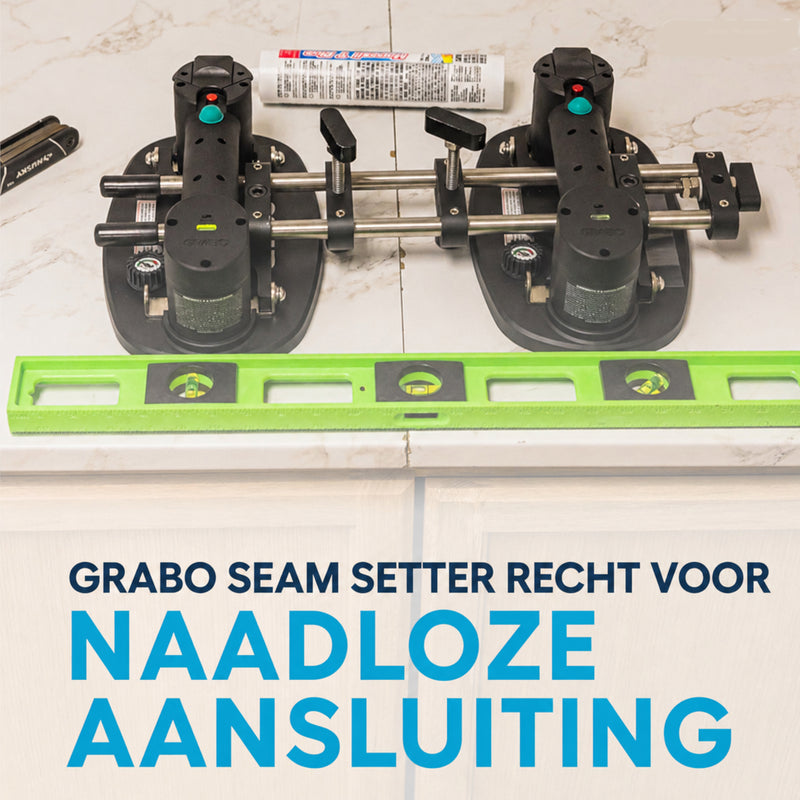 GRABO Seam Setter Recht voor een nauwkeurige naadloze aansluiting tussen twee oppervlakken