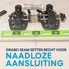 GRABO Seam Setter Recht voor een nauwkeurige naadloze aansluiting tussen twee oppervlakken