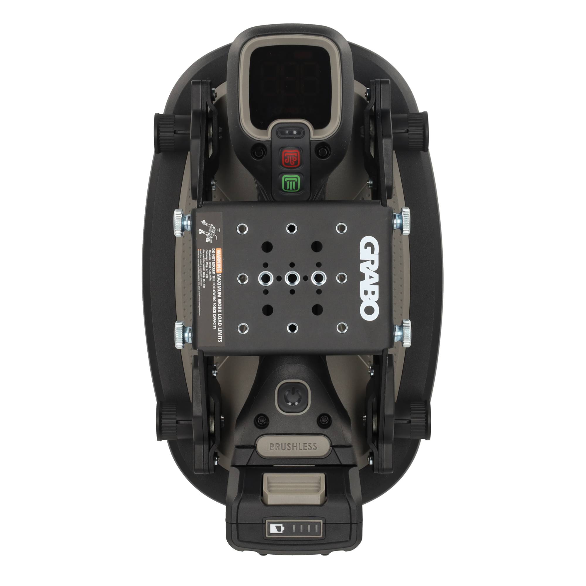 Grabo Attachment Plate met 11 schroefdraadgaten voor montage