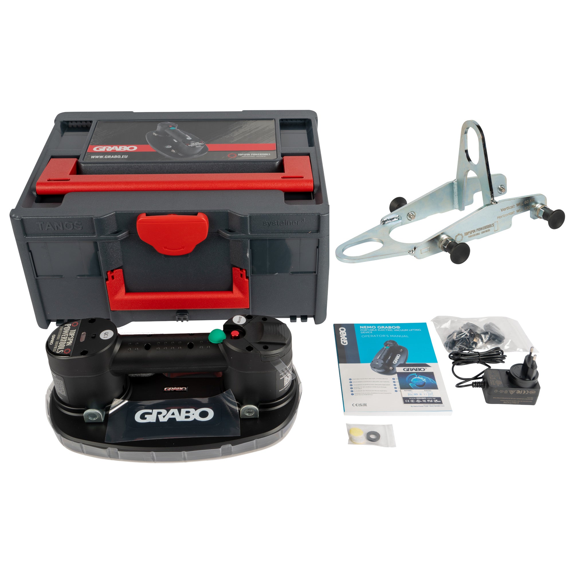 Nemo Grabo Plus in Koffer + Hefoog V-120