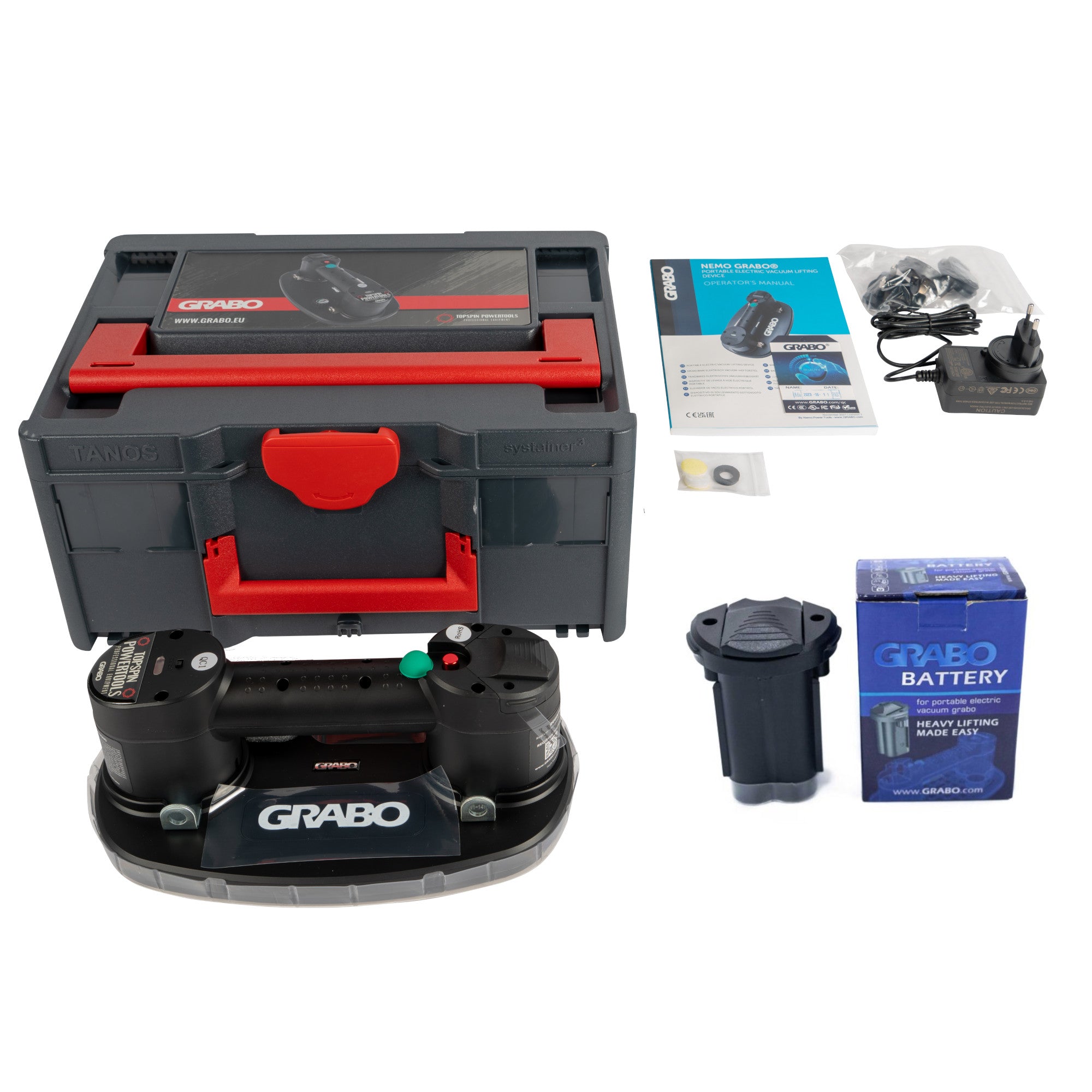Nemo Grabo Plus in Koffer + Extra Accu