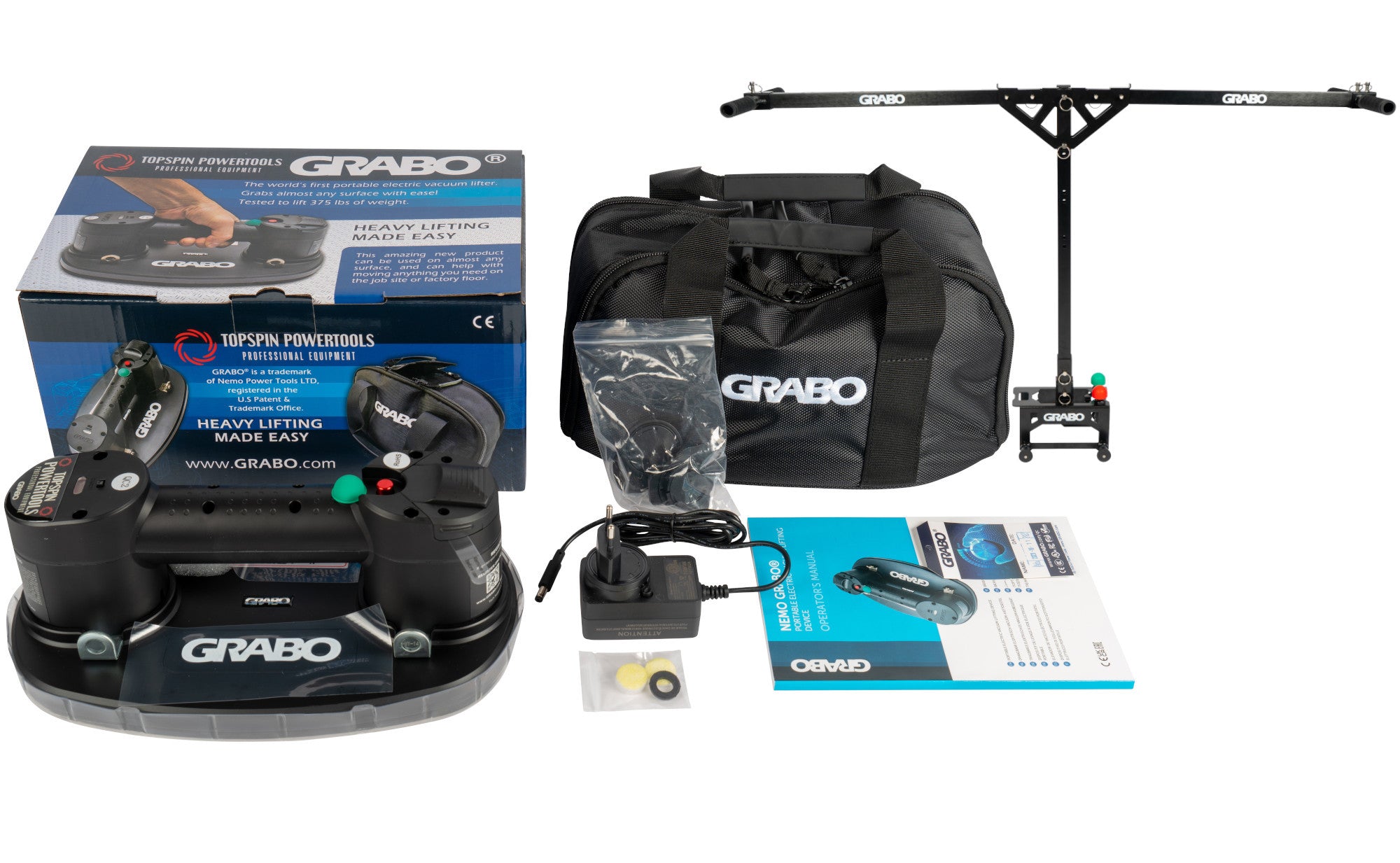Nemo Grabo Plus in Tas + Grabo Erguo T-Lift