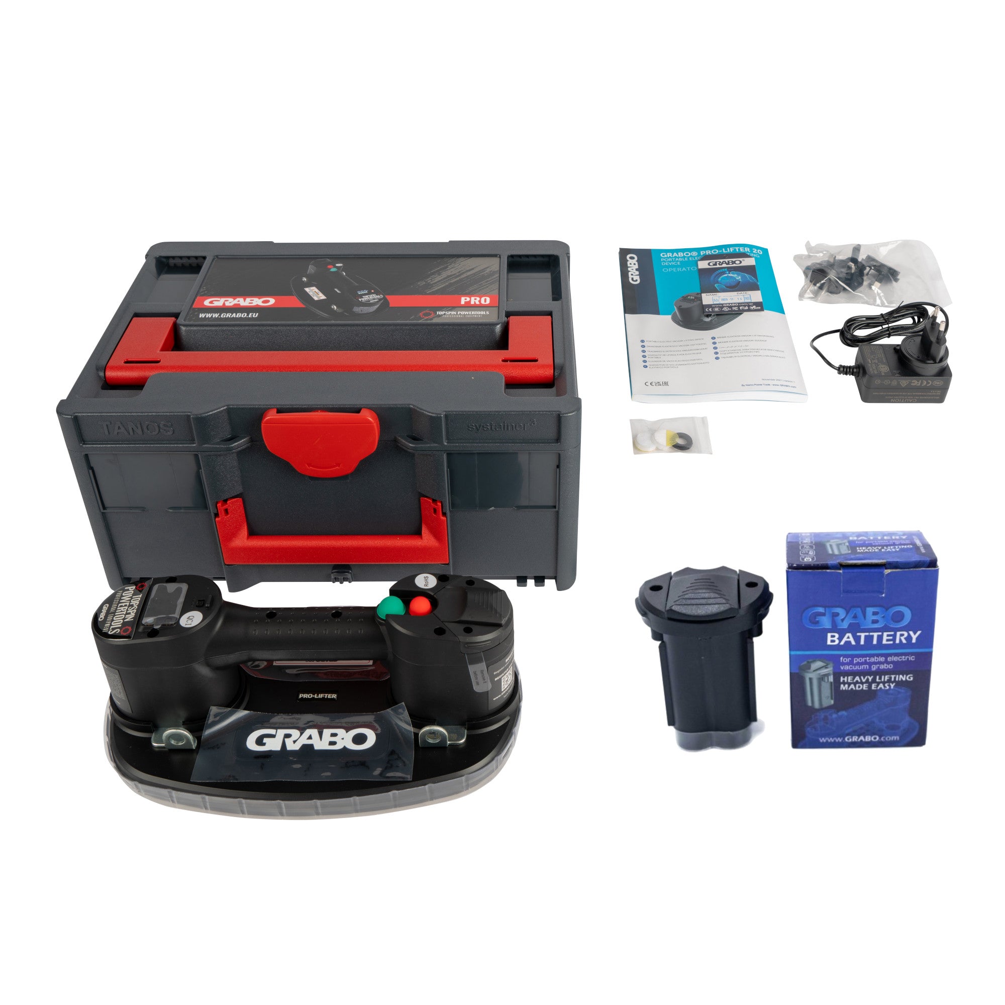 Grabo Pro in Systainer + Extra Accu
