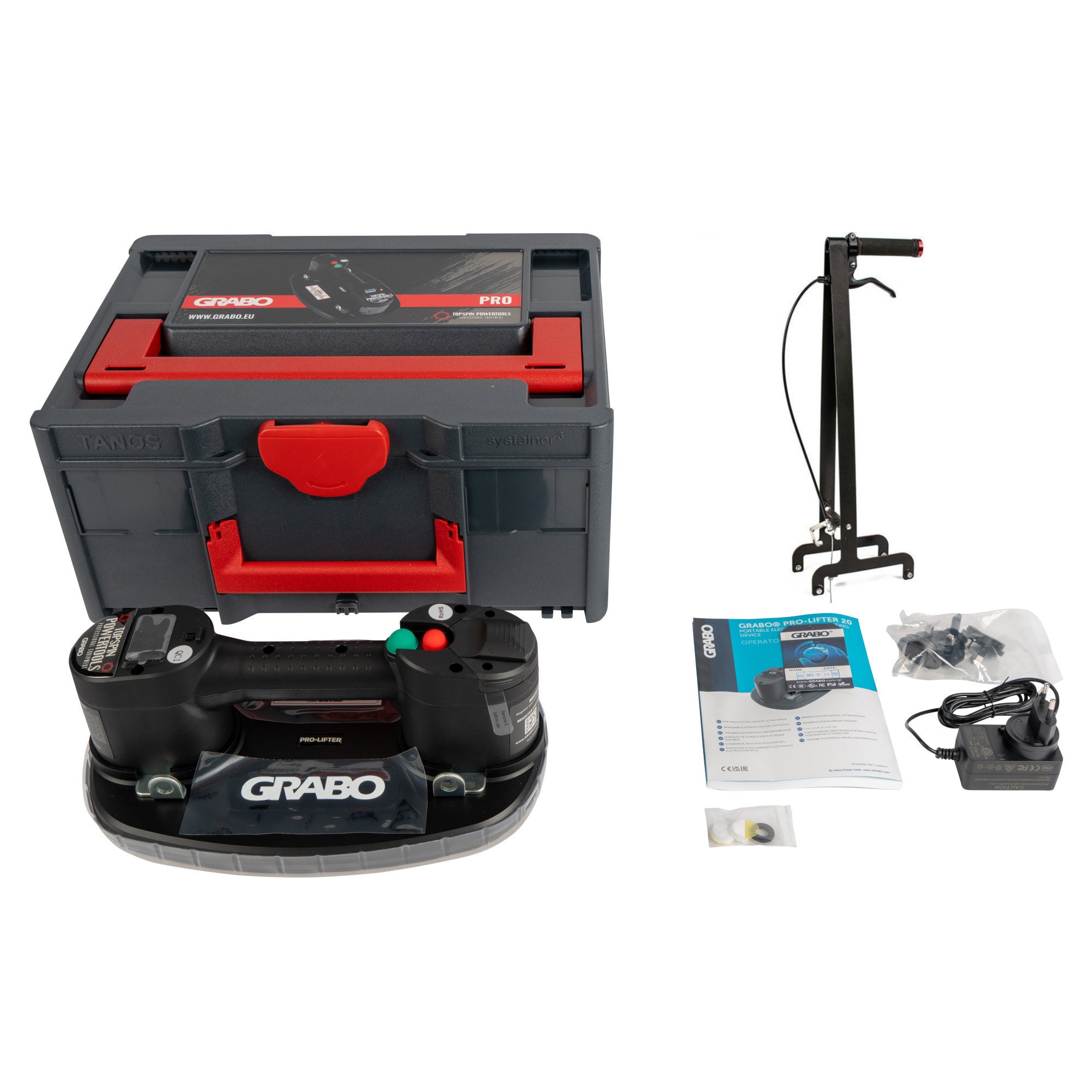 Grabo Pro in Systainer + Erguo S1