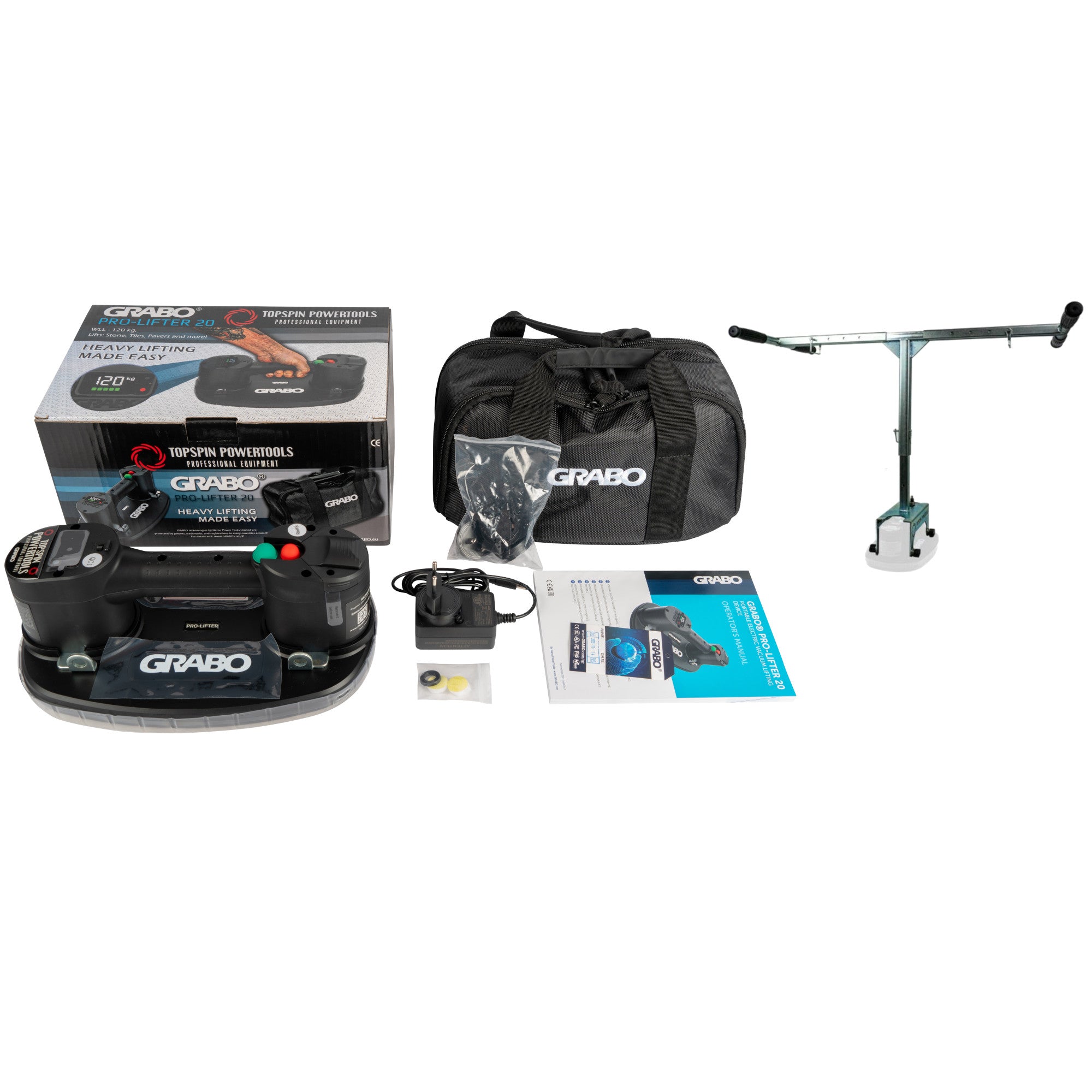 Grabo Pro in Tas + T-Lift 120