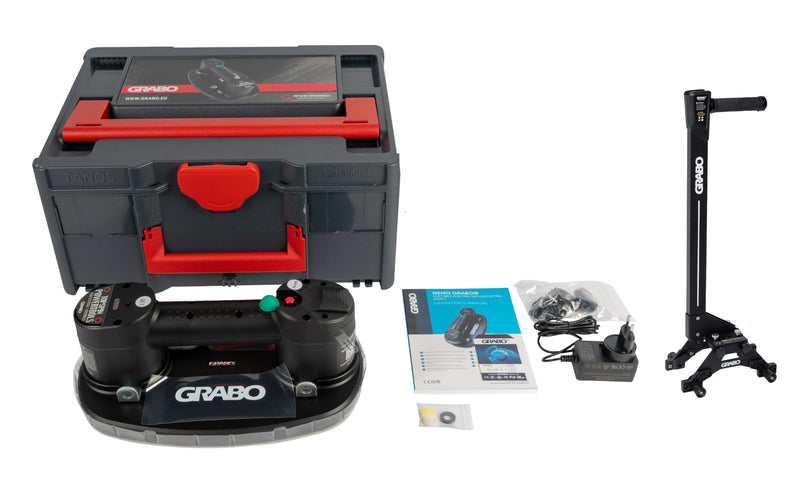 Nemo GRABO Plus vacuümheffer in Koffer + GRABO Erguo S2
