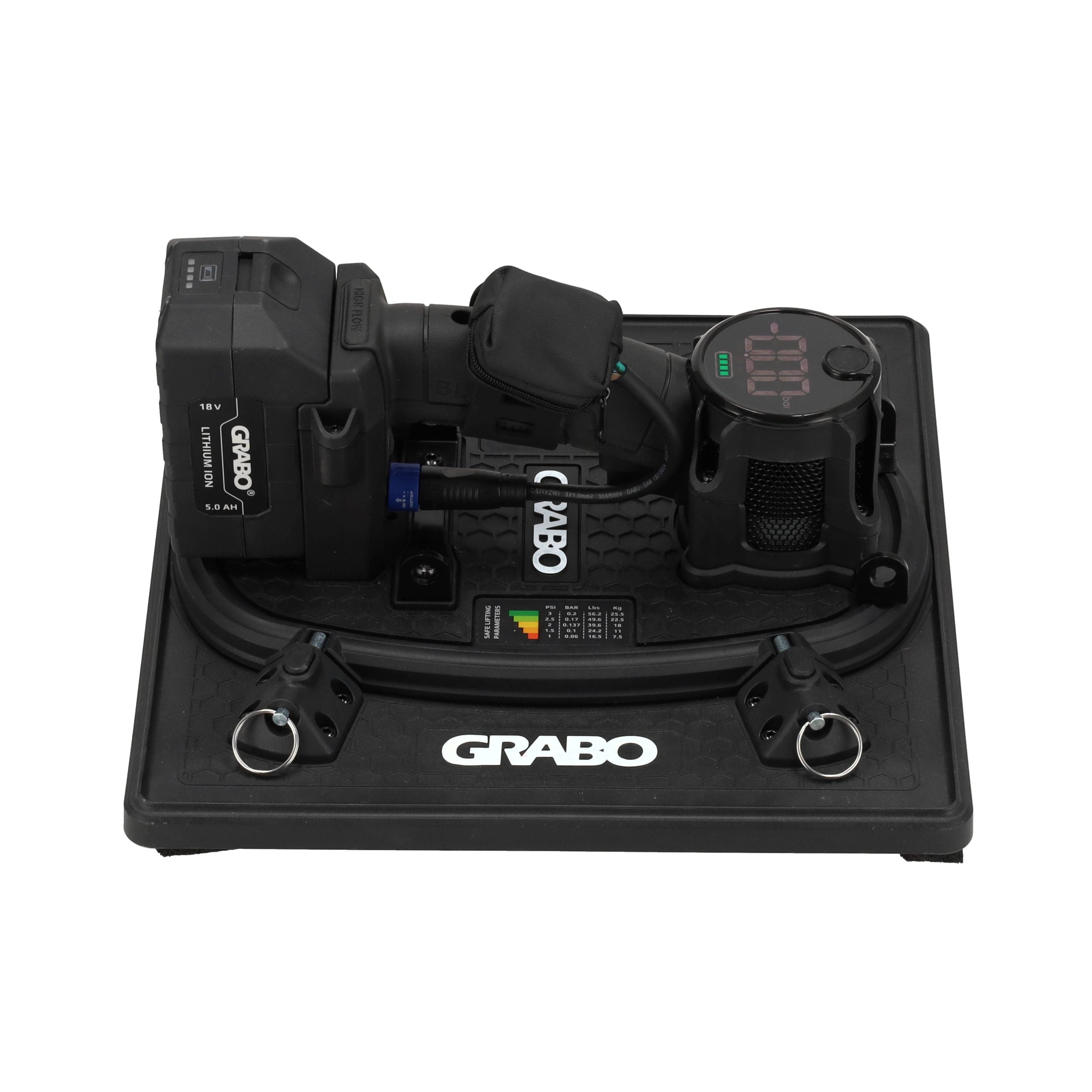 Accessoire voor GRABO High Flow met controller en bevestigingsband