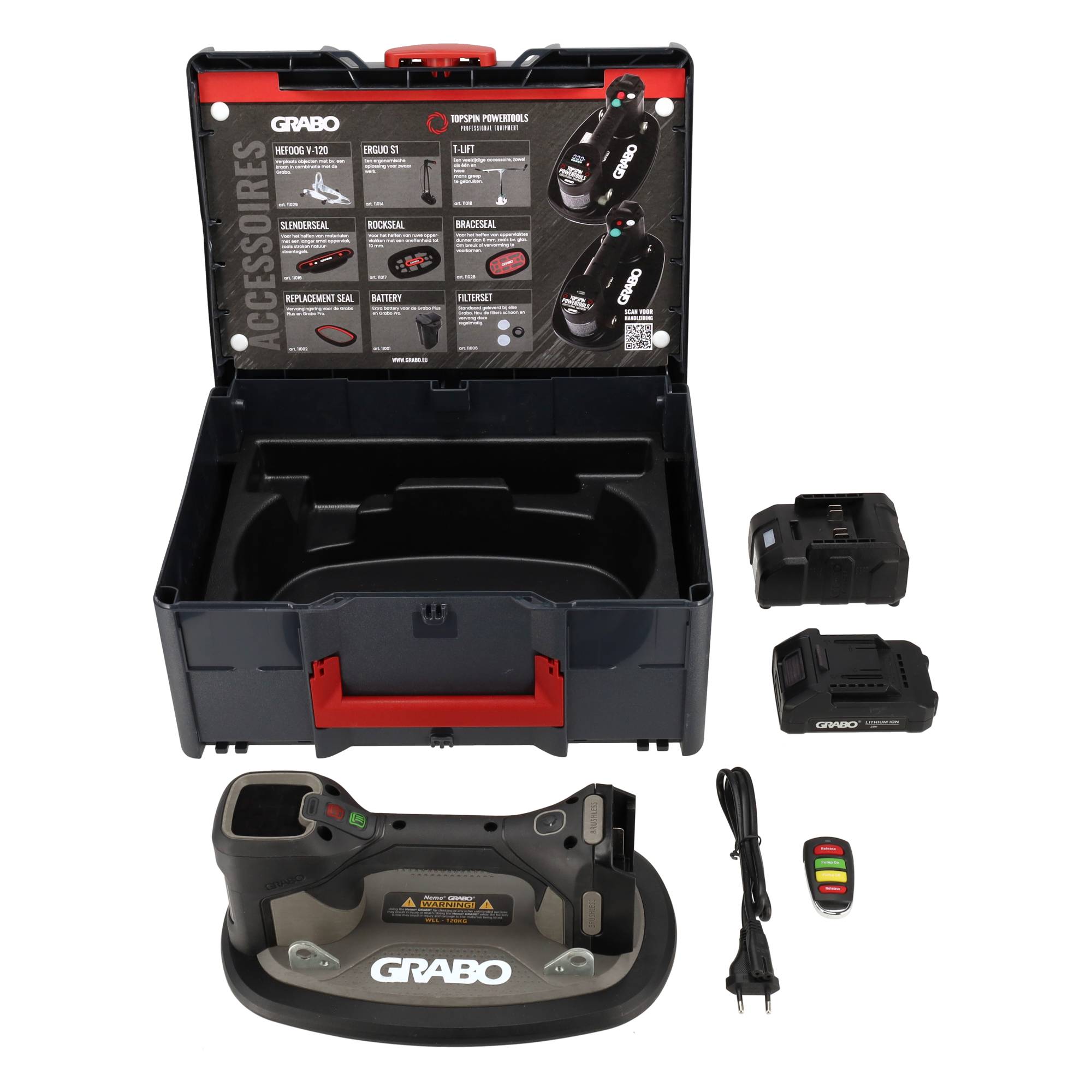 Grabo Pro Brushless in Koffer - Complete set