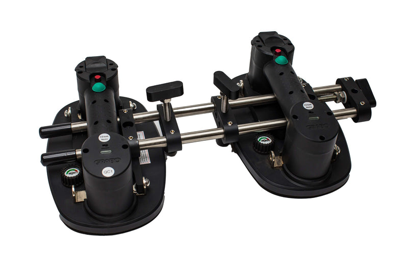 GRABO Seam Setter Recht naadsteller met dubbele vacuümbevestiging