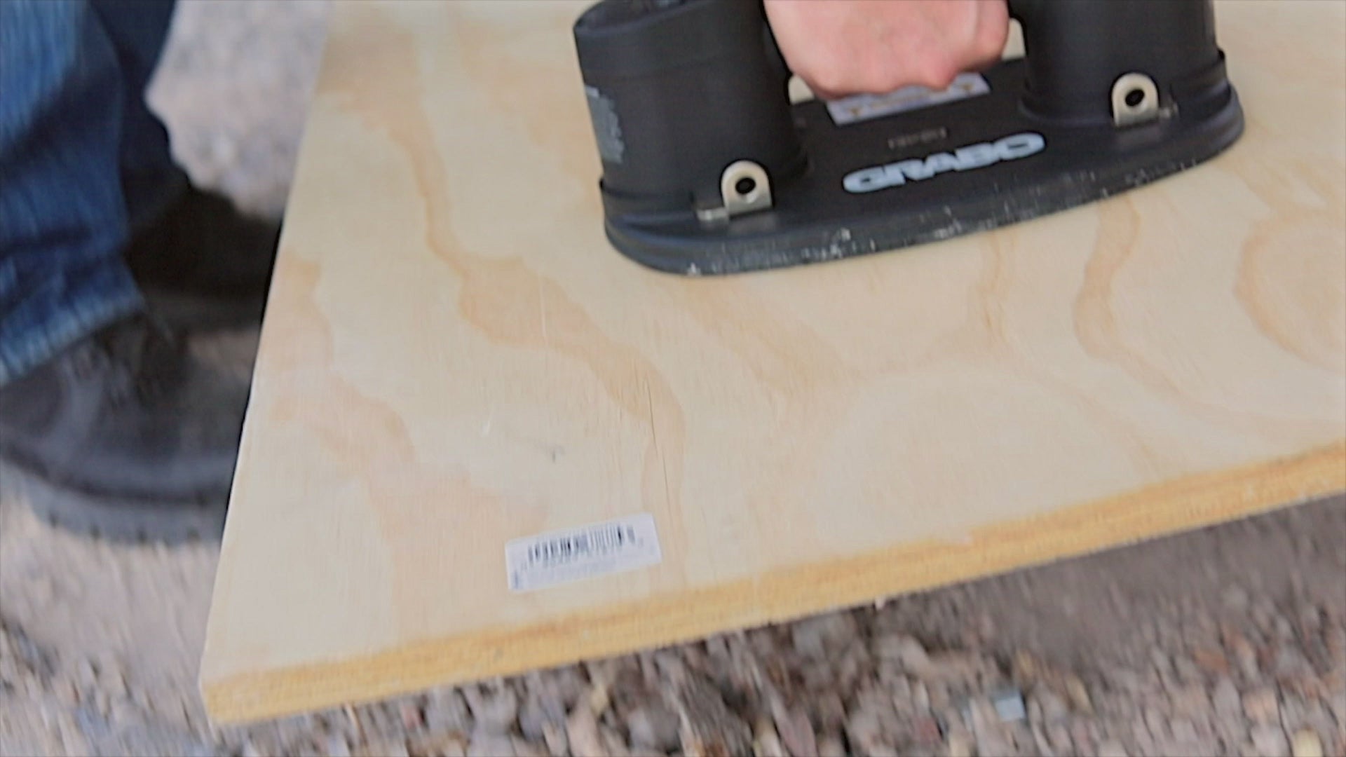 Video van de GRABO Pro Lifter 20 elektrische vacuümheffer in gebruik