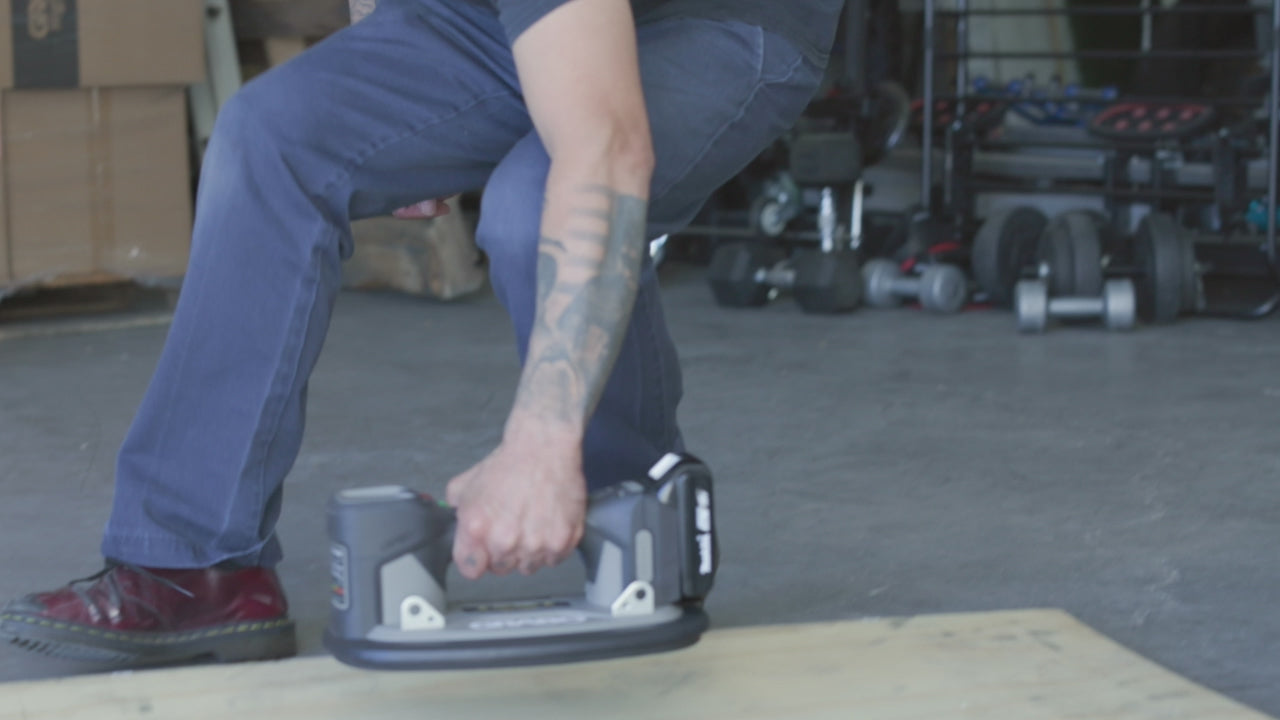 Video van de GRABO Pro Brushless elektrische vacuümheffer in gebruik