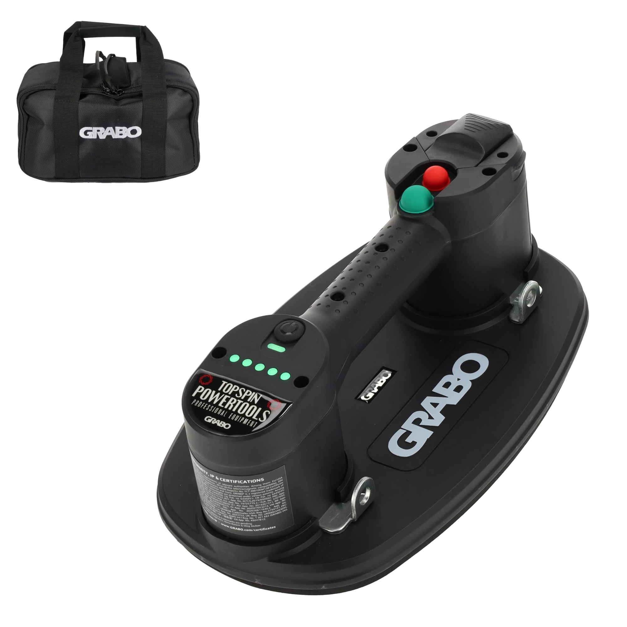 Grabo Plus V2 in tas