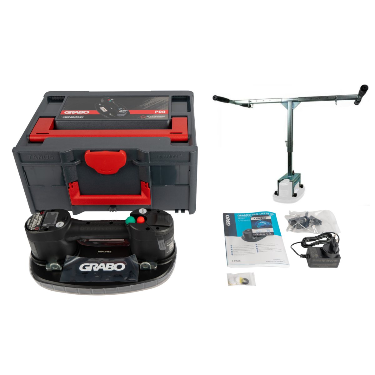 Grabo Pro in systainer + T-Lift 120