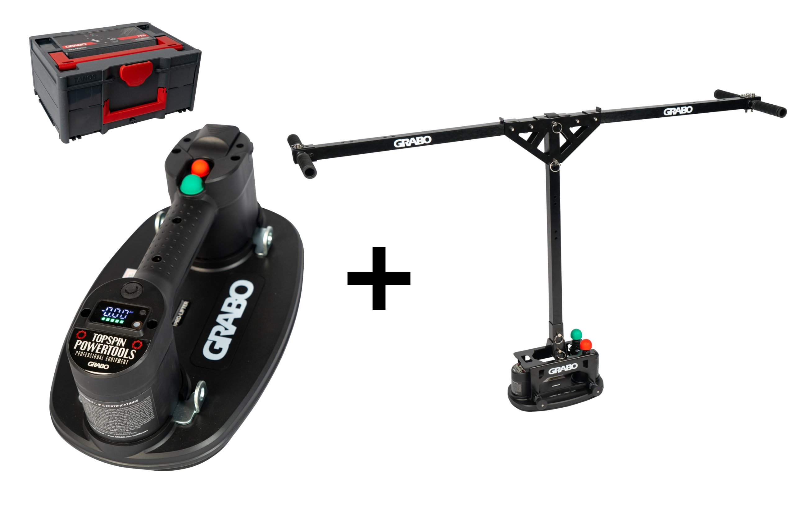Grabo Pro in systainer + Grabo Erguo T-Lift Grabo Pro in systainer + Grabo Erguo T-Lift